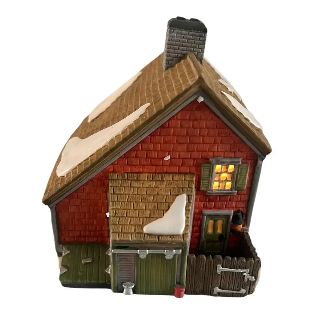 VTG ORIGINAL Dept 56 Heritage Village Shingle Creek House Lighted Retired EUC